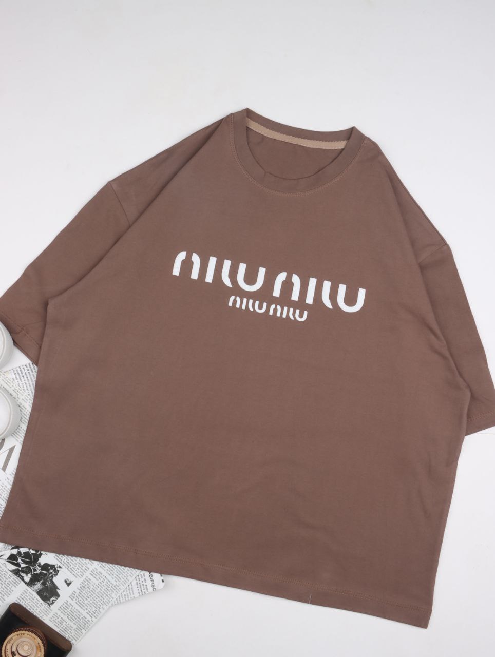 تیشرت باکسی میو میو